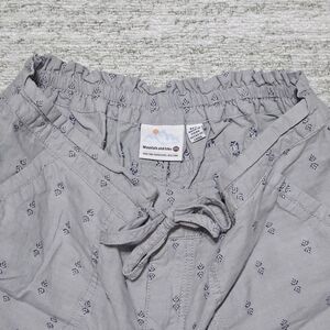 Mountain and Isles Gray Patterned Shorts